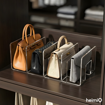 Handtaschen-Organizer mit 4 Fächern – Aufrecht, sichtbar & perfekt sortiert