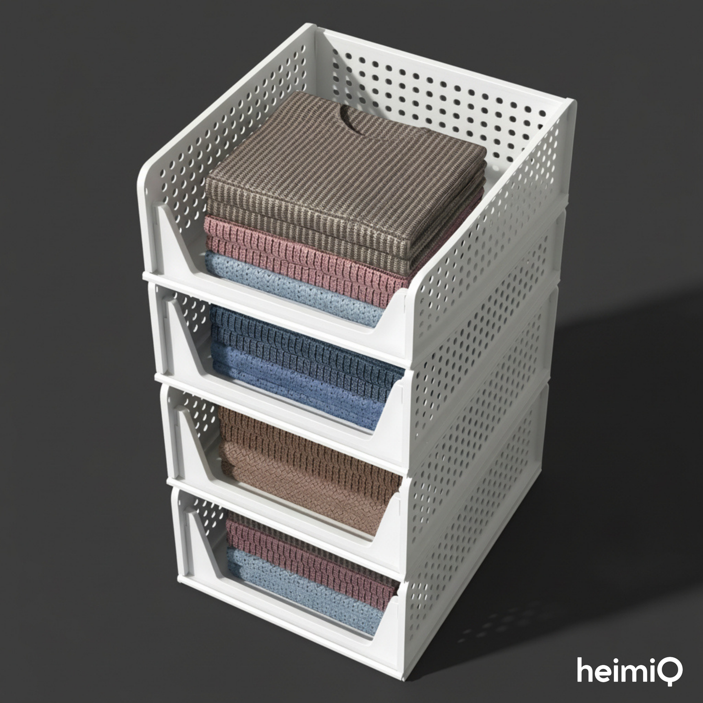 Kleiderschrank-Organizer (4er-Set) – Endlich Ordnung, flexibel & platzsparend